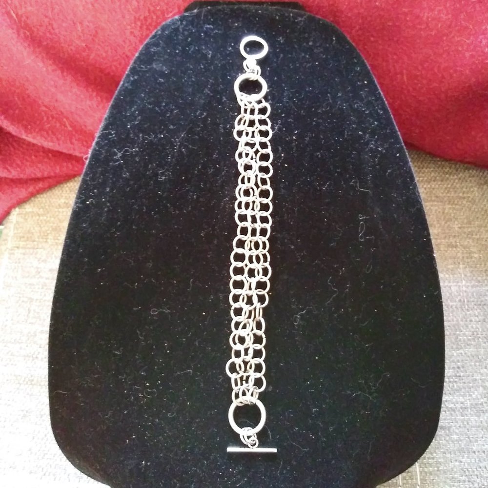 Custom Design Chainmail Bracelet - Picture 2 of 13